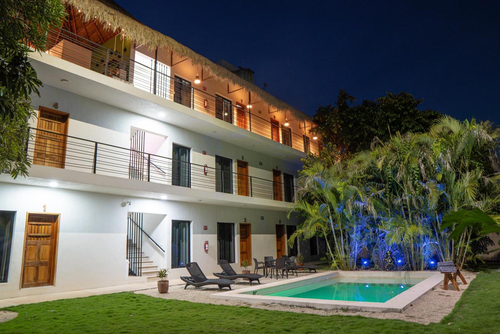 Hotel Makech Bacalar Exterior foto